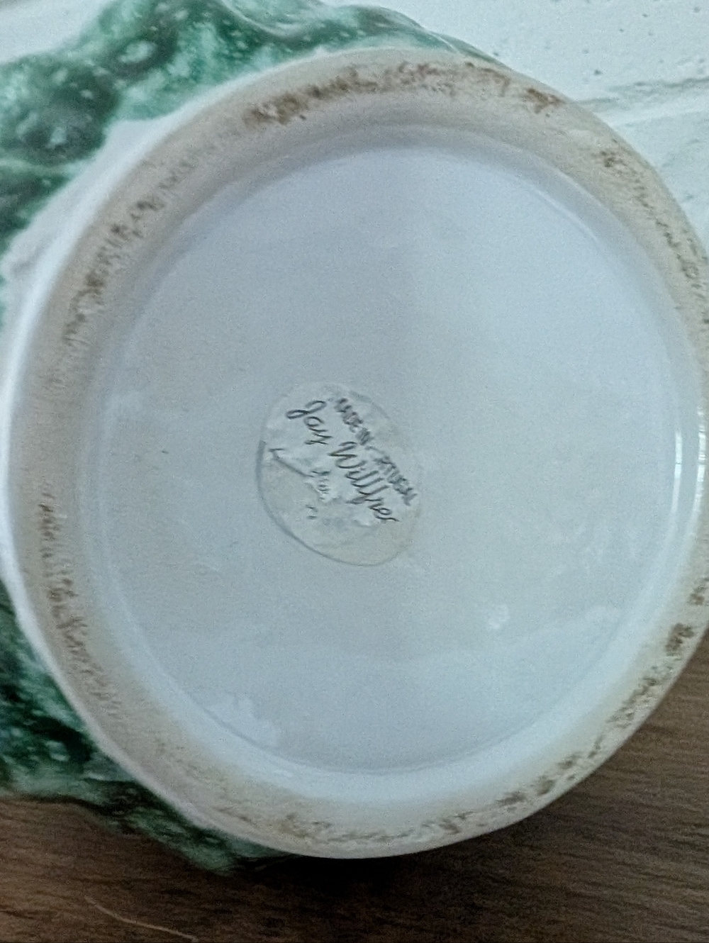 Jay Willfred Ceramic Cabbage Pitcher - Vintage - Picture 6 of 9